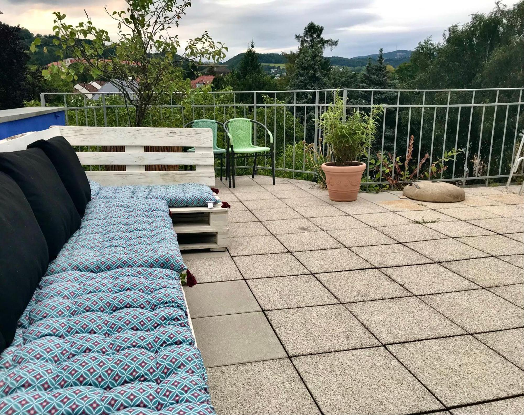 Stadtoase Mit Traumhaftem Ausblick Linz Bagian luar foto